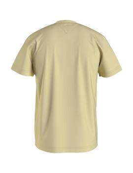 Camiseta Tommy Hilfiger Slim Jersey Amarillo