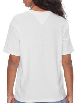 Camiseta Tommy Mujer Blanco