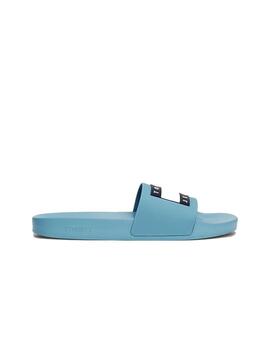 Chanclas Tommy Jeans Pool ESS Hombre Azul