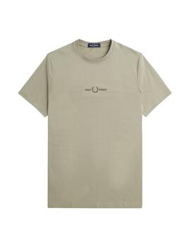 Camsieta Fred Perry Embroidered Hombre