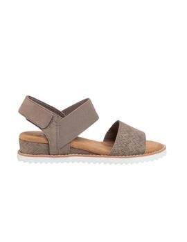 Sandalias Skechers Desert Kiss Mujer Marrón