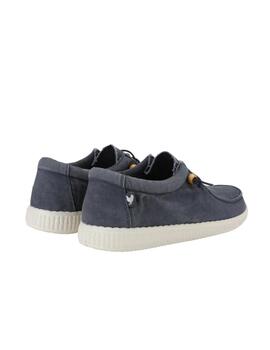 Zapatillas Pitas WP150 Wallabi Hombre Azul