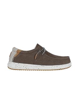 Zapatillas Pitas Nias Hombre Marrón