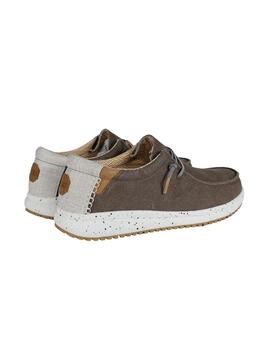 Zapatillas Pitas Nias Hombre Marrón