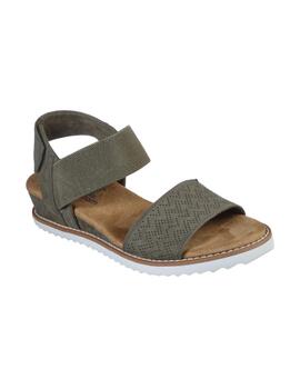 Sandalias Skechers Desert Kiss Mujer Verde