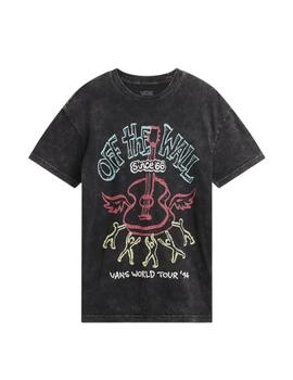 Camiseta Vans Guitar Solo Unisex Negro