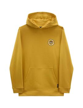 Sudadera Capucha Vans Major Sidestripe Junior Amarillo