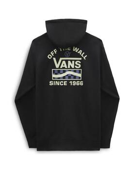 Sudadera Vans Major Sidestripe Hombre Negra