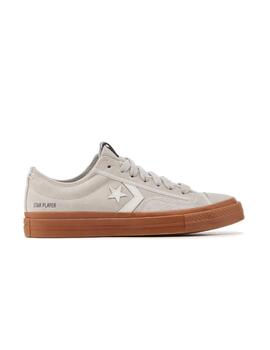 Zapatillas Converse Star Player 76 Suede Hombre Gris