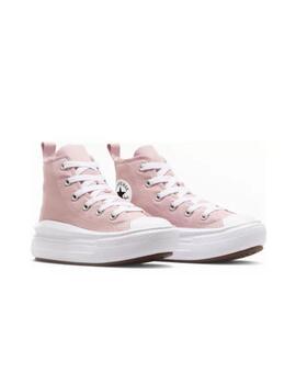 Zapatillas Converse CTAS Move Hi Jr Rosa