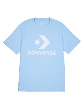 Camiseta Converse Star Chevron True Sky Unisex Azul