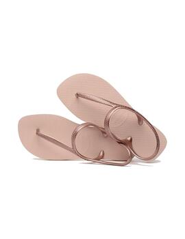 Chanclas Havaianas Flash Urban Rose Gold Mujer