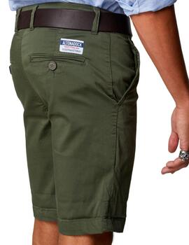 Pantalón Corto Altonadock Hombre Kaki