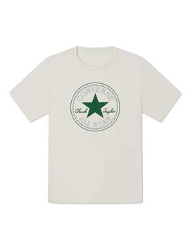 Camiseta Converse Chuck Patch Egret/Green Unisex