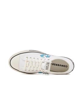 Zapatillas Converse Star Player 76 Hombre Blanco