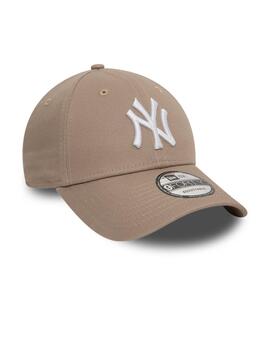 Gorra New Era New York League 9Forty Unisex Marrón