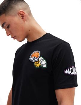 Camiseta Ellesse Booretto Hombre Negro