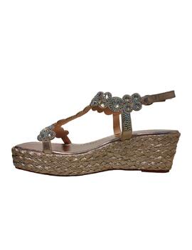 Sandalia Alma en Pena  Luna Bronze Mujer