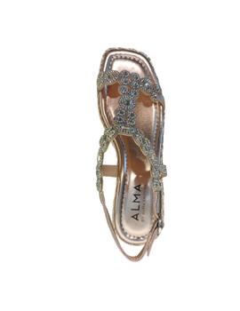 Sandalia Alma en Pena  Luna Bronze Mujer