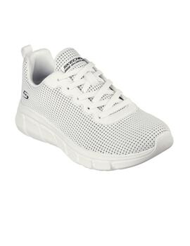 Zapatillas Skechers Bob Flex  Mujer Blanco