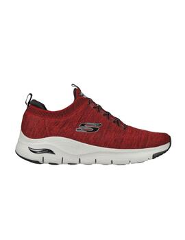 Zapatillas skechers hombre rojas outlet