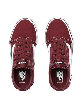 Zapatillas Vans Ward Junior Granate