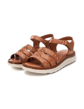 Sandalias Carmela Piel Mujer Camel