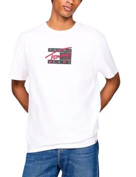 Tjm Reg Street Flag Tee Hombre Blanco