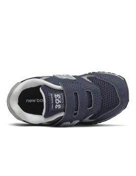 Zapatillas New Balance 393 Velcro Junior Azul