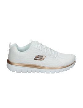 Zapatillas Skechers Graceful-Get Connected Mujer blanco