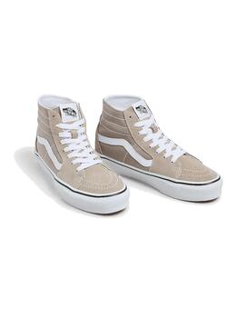Zapatillas Vans Sk8-Hi Tapered Mujer Beige