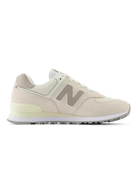 Zapatilla New Balance 574 Mujer Beige
