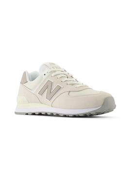 Zapatilla New Balance 574 Mujer Beige