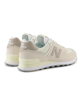 Zapatilla New Balance 574 Mujer Beige