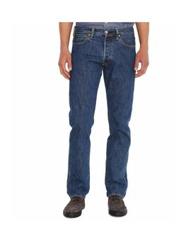 Pantalón Largo Levis 501 Stonewash Hombre Azul