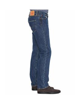 Pantalón Largo Levis 501 Stonewash Hombre Azul