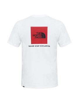 Camiseta The North Face Redbox Hombre Blanco