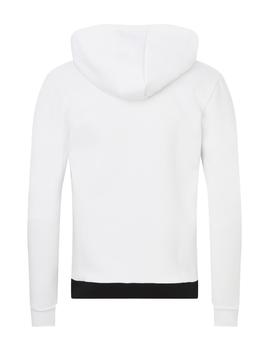 Chaqueta Con Capucha 11 Degrees Astro Full Hombre Blanco