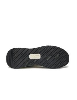 Zapatillas Pepe Jeans Buster Supra Hombre Negro