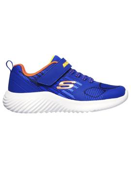 Zapatillas Skechers Bounder Gorven Junior Azul