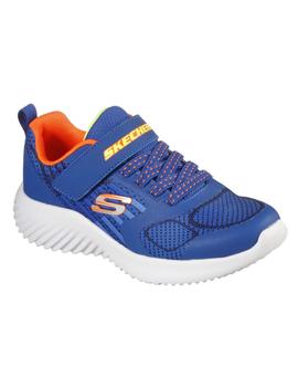 Zapatillas Skechers Bounder Gorven Junior Azul