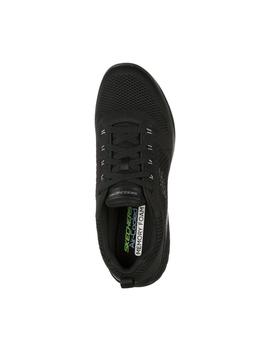 Zapatillas Skechers Bounder Rinstet Hombre Negro