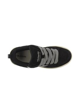 Zapatilla Victoria Serraje Oversize Mujer Negro
