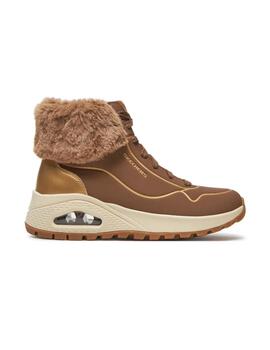 Zapatillas Skechers Uno Rugged Mujer Marrón
