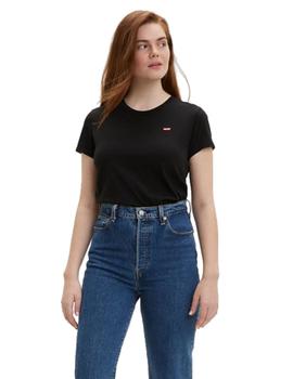 Camiseta Levis Logo Pequeño Mujer Negro