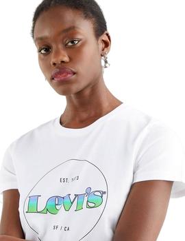 Camiseta Levis The Perfect Mujer Blanco 