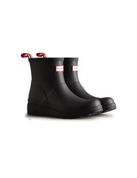 Botas Hunter Original Play Short-Arctic Moss Mujer Negro