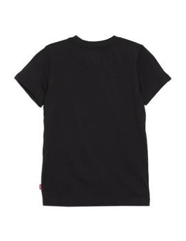 Camiseta Levis Batwing Junior Negro