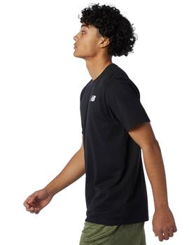 Camiseta New Balance Heathertech Hombre Negro