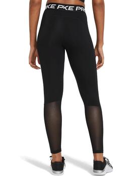 Mallas Nike Pro Mujer Negras
